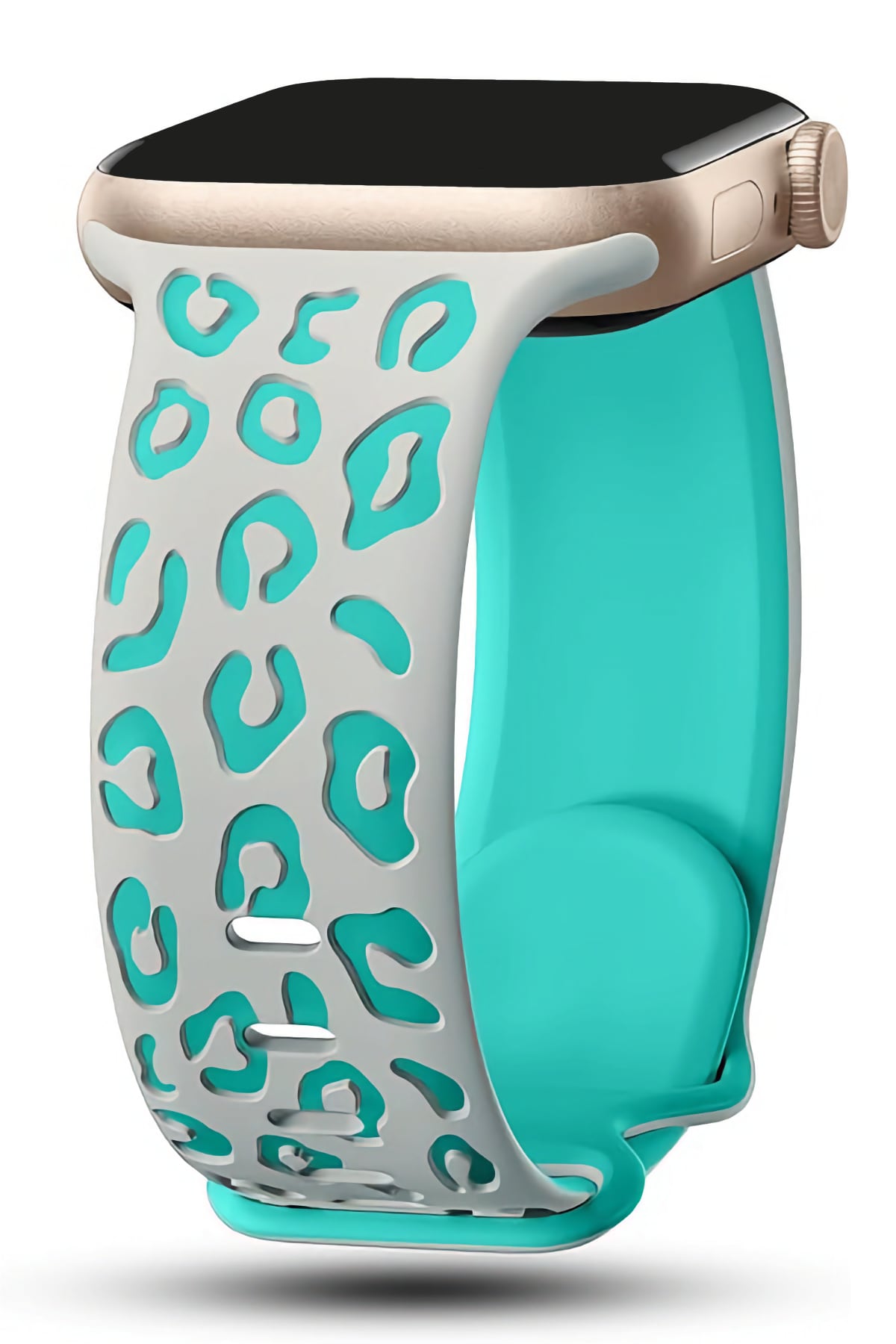 Apple Watch Uyumlu Leoline Silikon Spor Kordon Storm Breeze