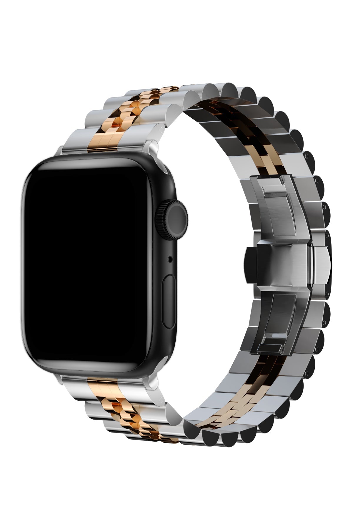 Apple Watch Uyumlu Olexi Çelik Loop Kordon Rosie