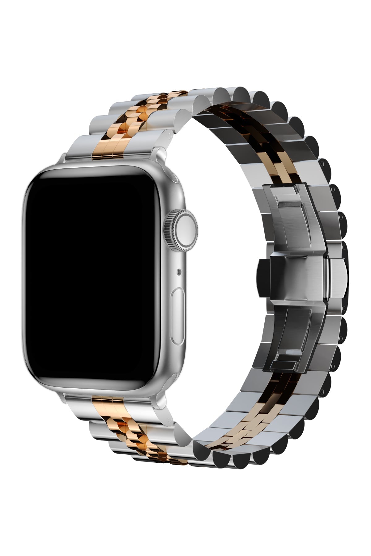Apple Watch Uyumlu Olexi Çelik Loop Kordon Rosie