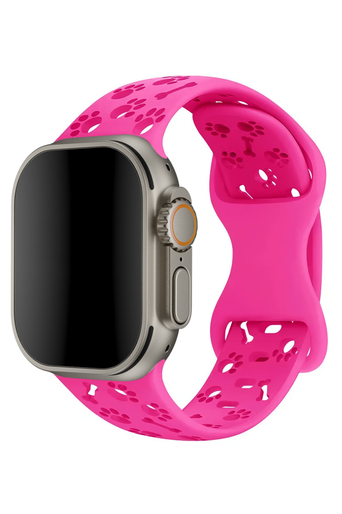 Apple Watch Uyumlu Patimood Silikon Kordon Candypaw