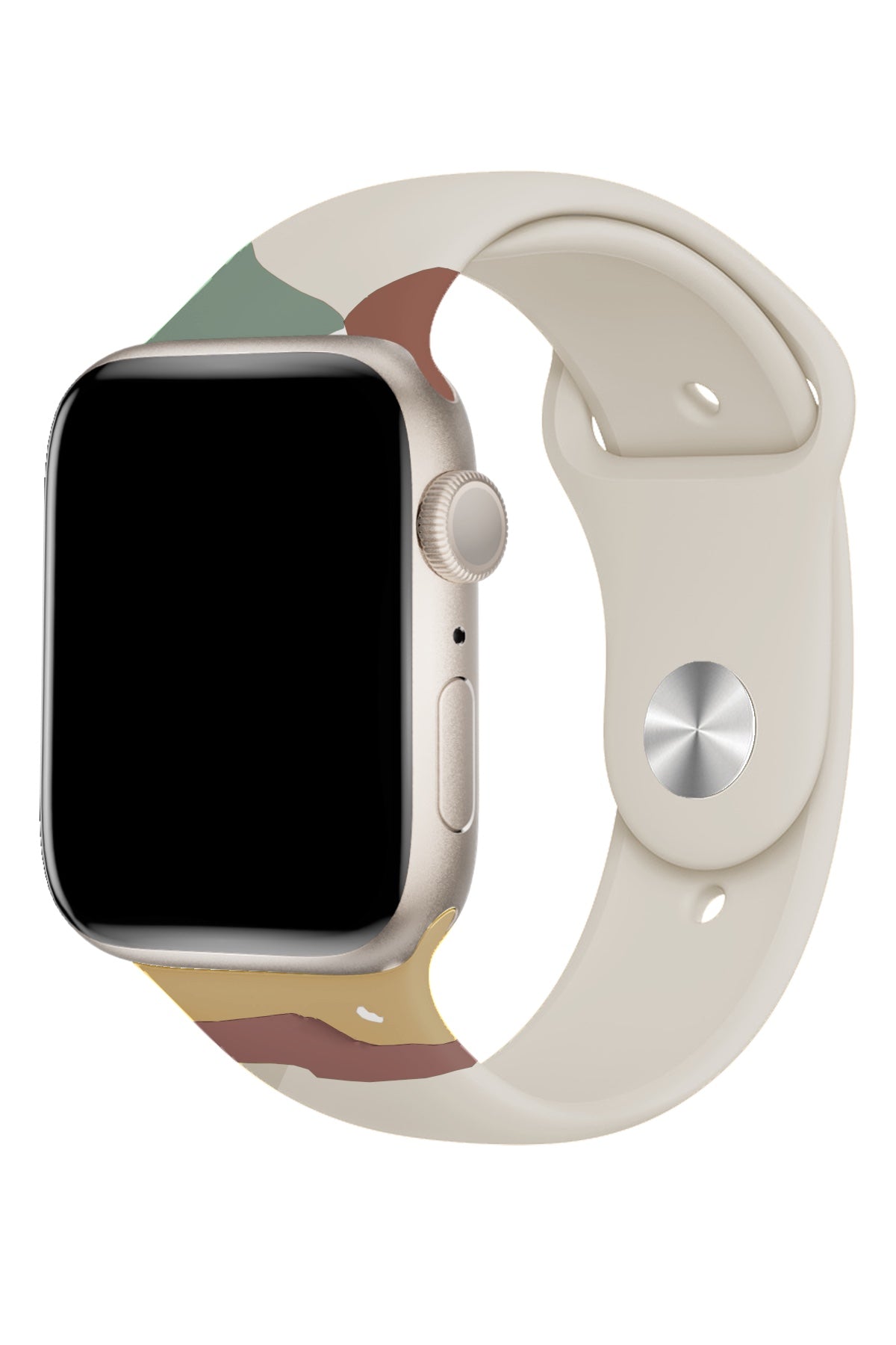 Apple Watch Uyumlu Silikon Powder Loop Kordon Dark Rajah