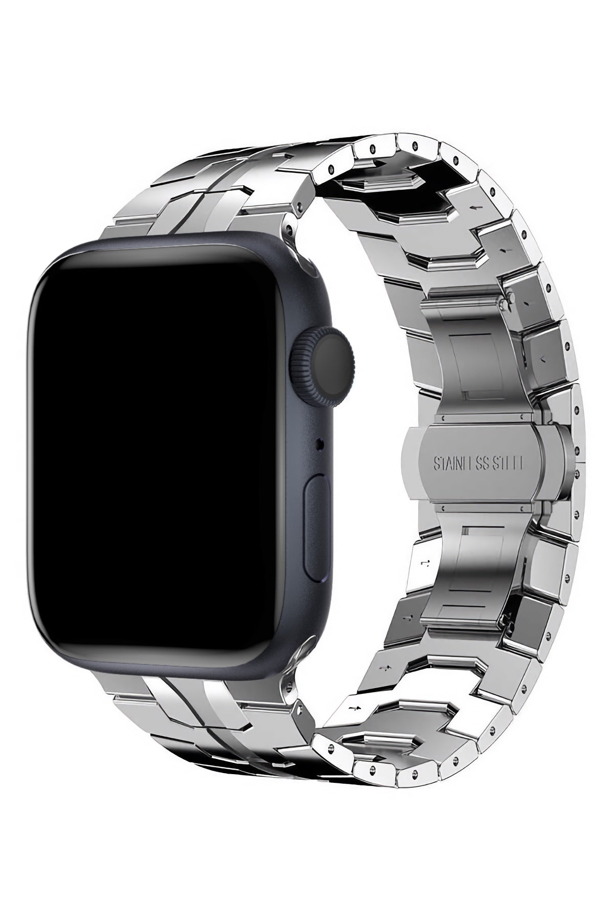 Apple Watch Uyumlu Celik Riot Loop Kordon Timberwolf