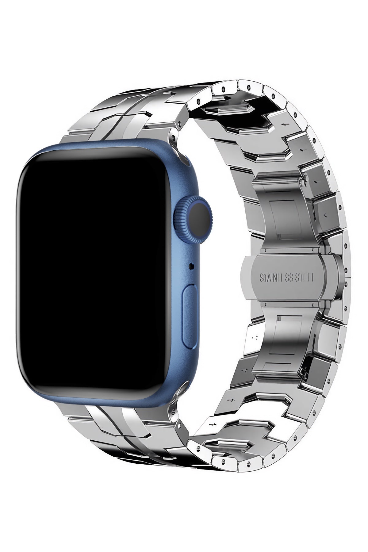 Apple Watch Uyumlu Celik Riot Loop Kordon Timberwolf