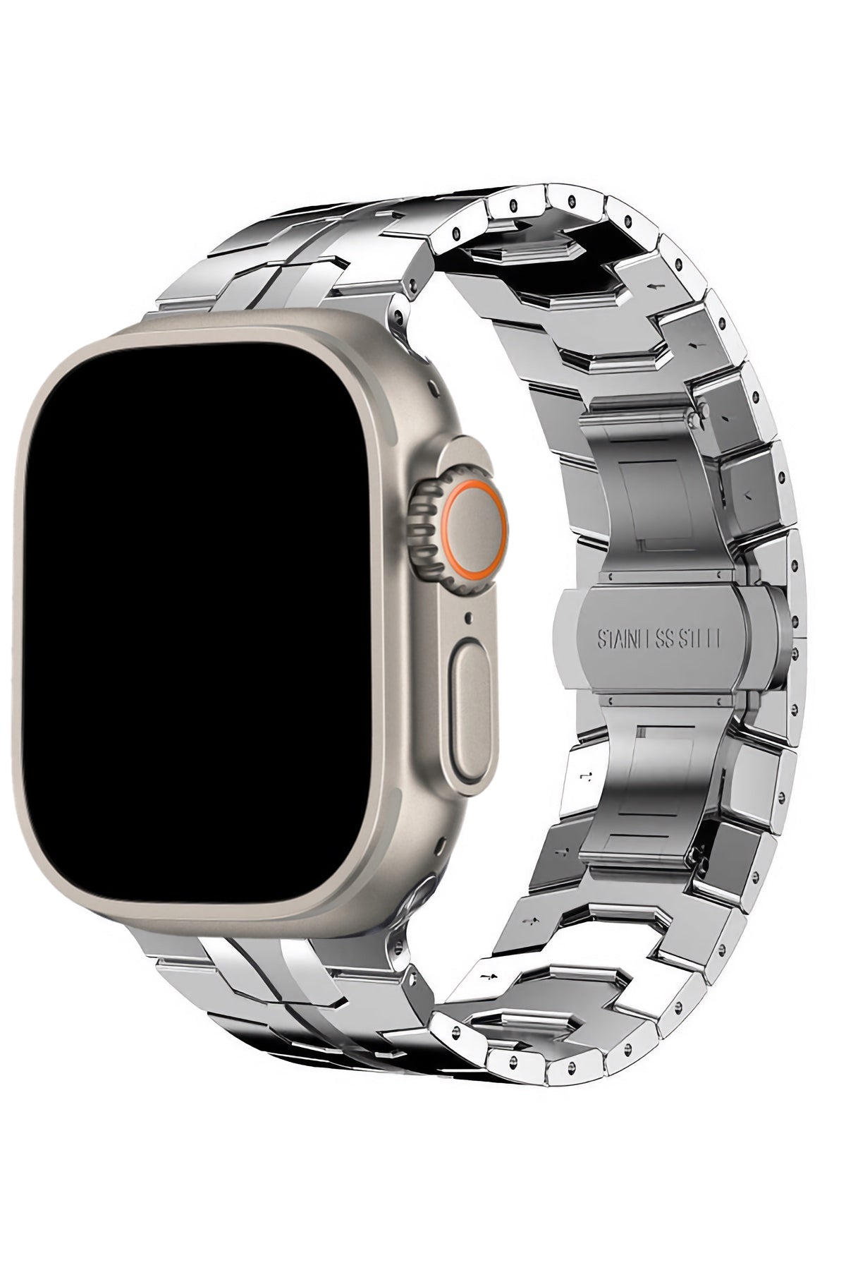 Apple Watch Uyumlu Celik Riot Loop Kordon Timberwolf