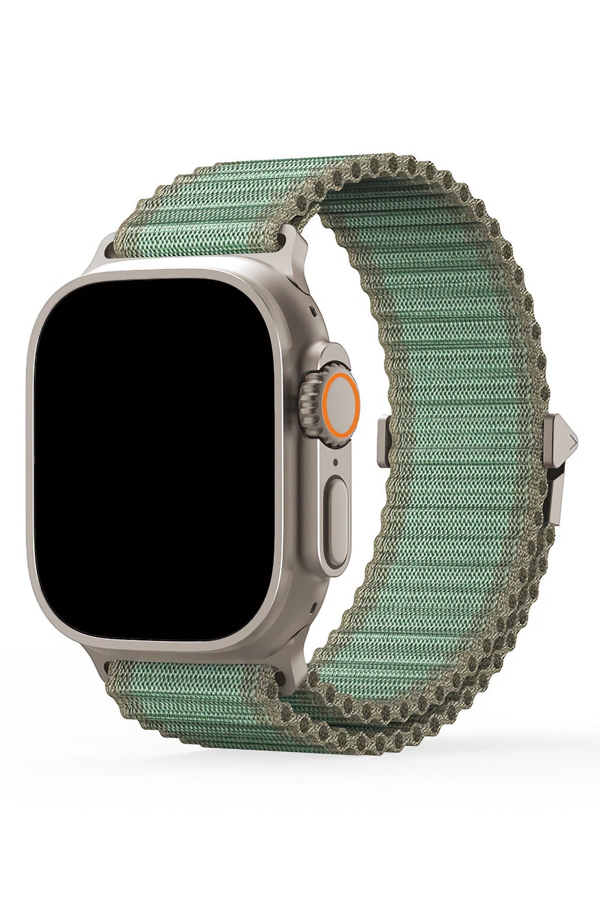 Apple Watch Uyumlu Round Pipe Kordon Emerald Mist