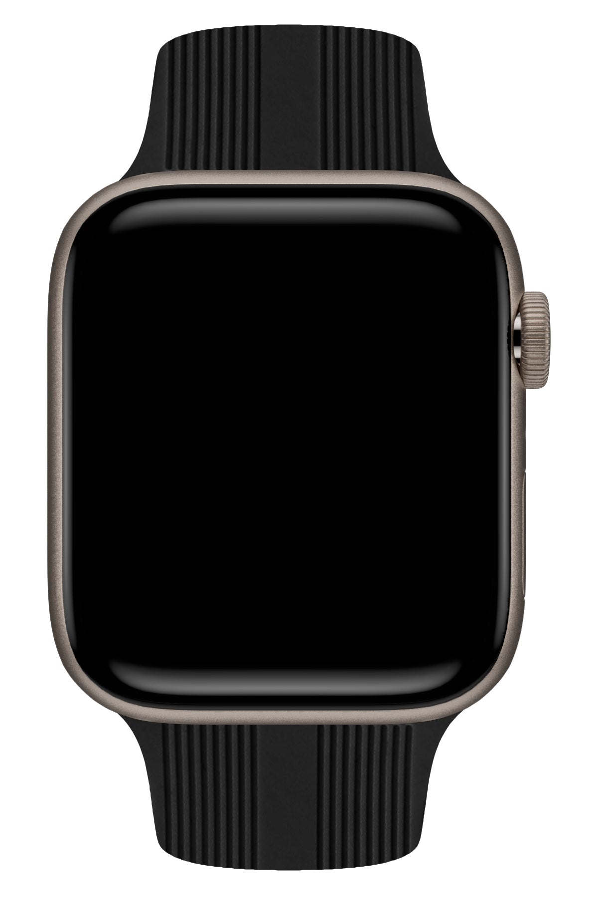 Apple Watch Uyumlu Silikon Line Loop Kordon Raven