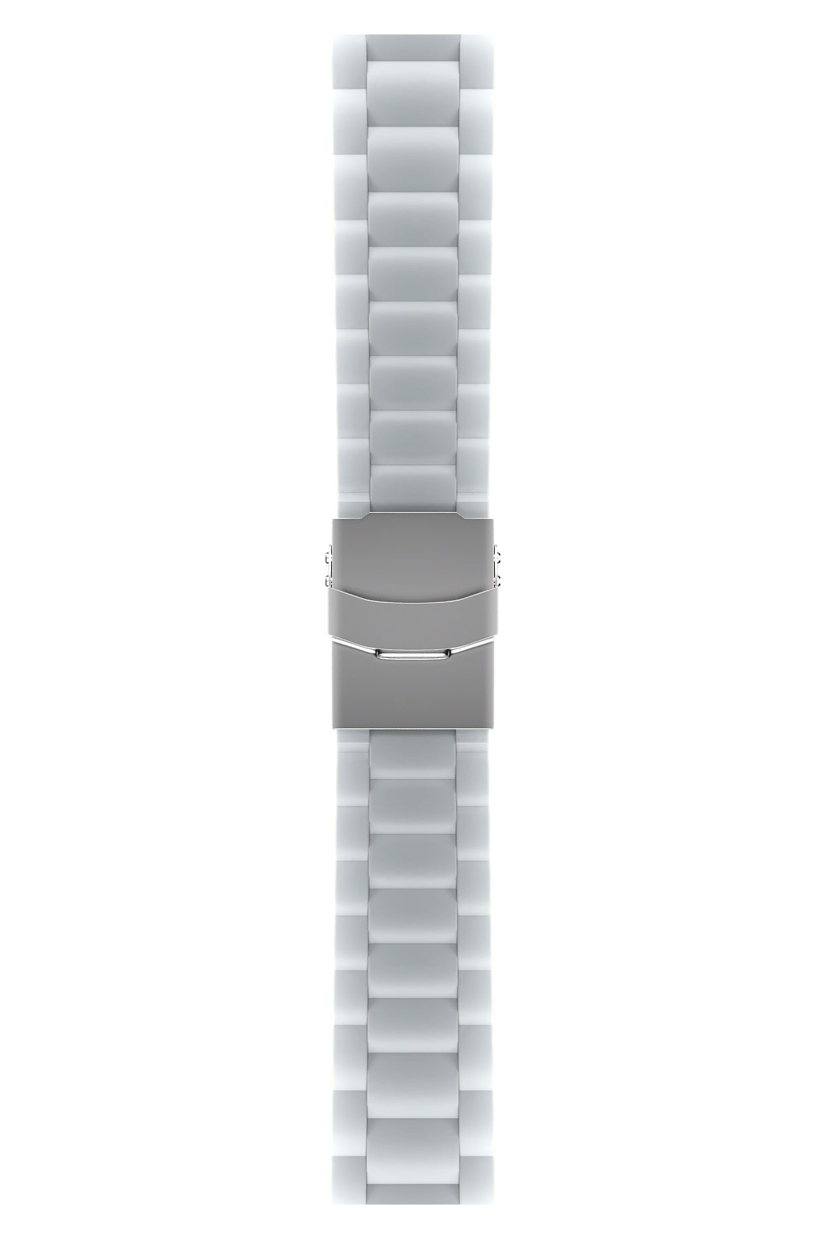 Apple Watch Uyumlu Soft Buckle Silikon Kordon Pearl