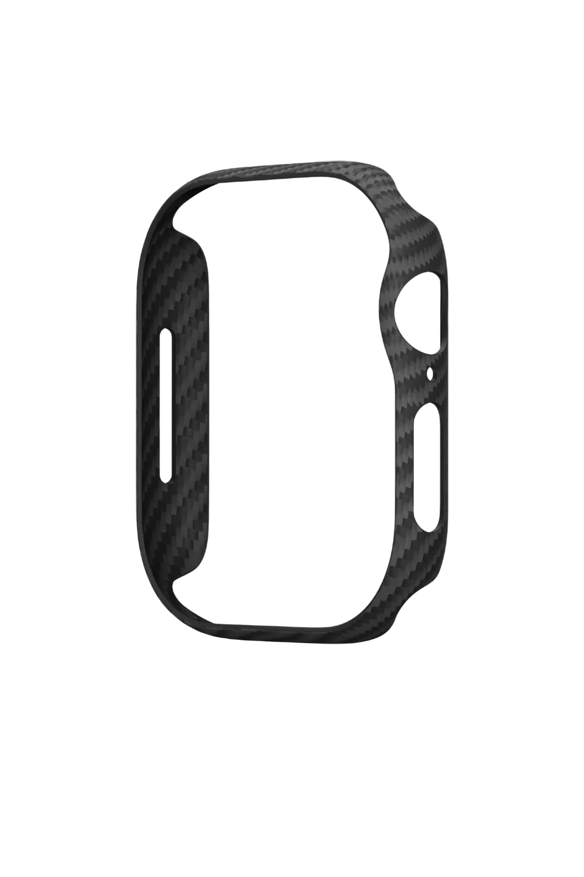 Aramid Fiber 600D Apple Watch Uyumlu Kasa Koruyucu Siyah