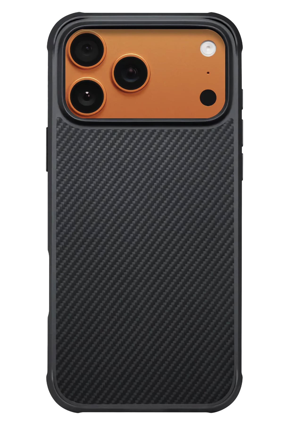 Aramid Proguard Iphone 17 Pro Max Magsafe Uyumlu Kılıf Black Gray