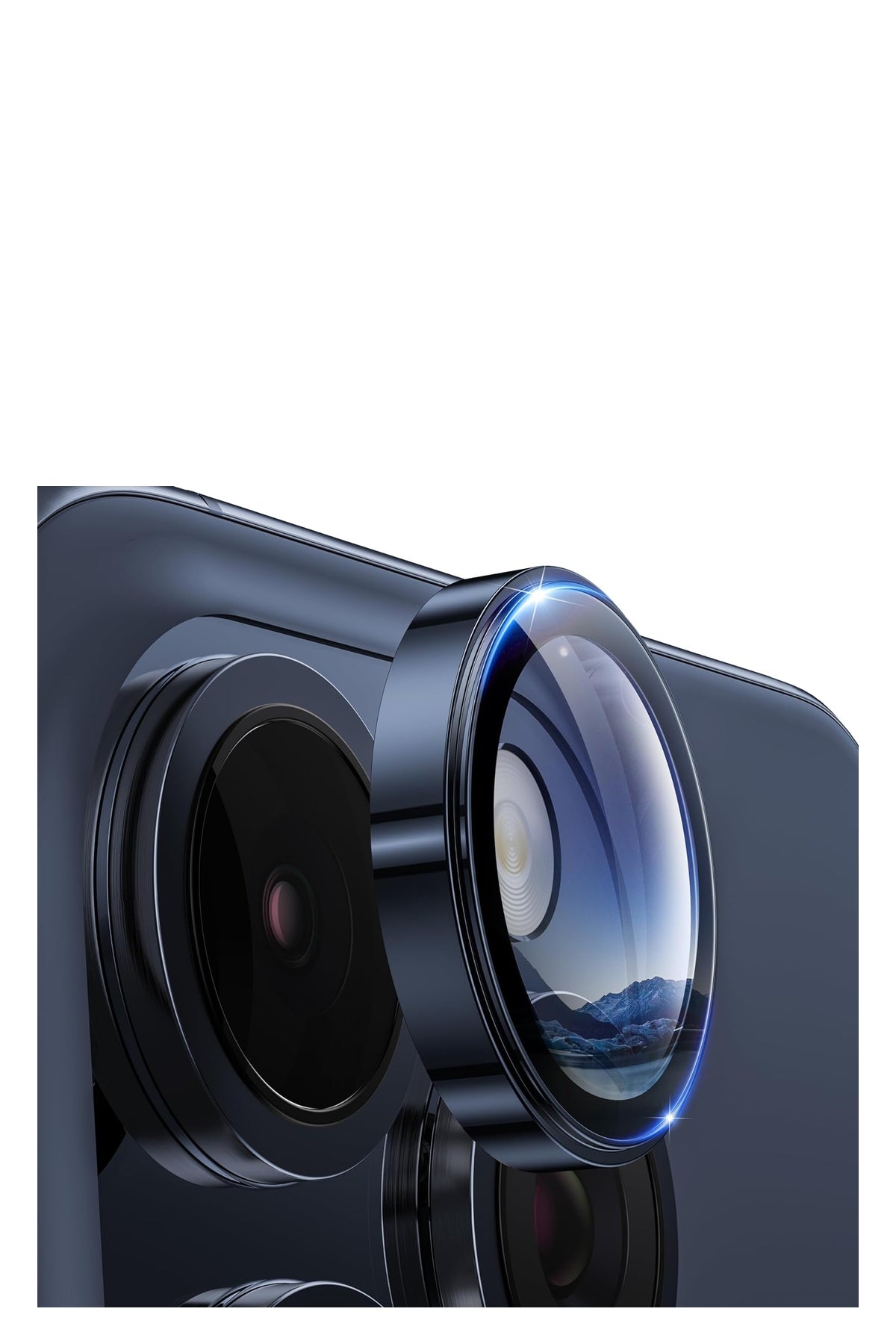 Bikordon Safir Iphone 15 Serisi Için Lens Koruyucu
