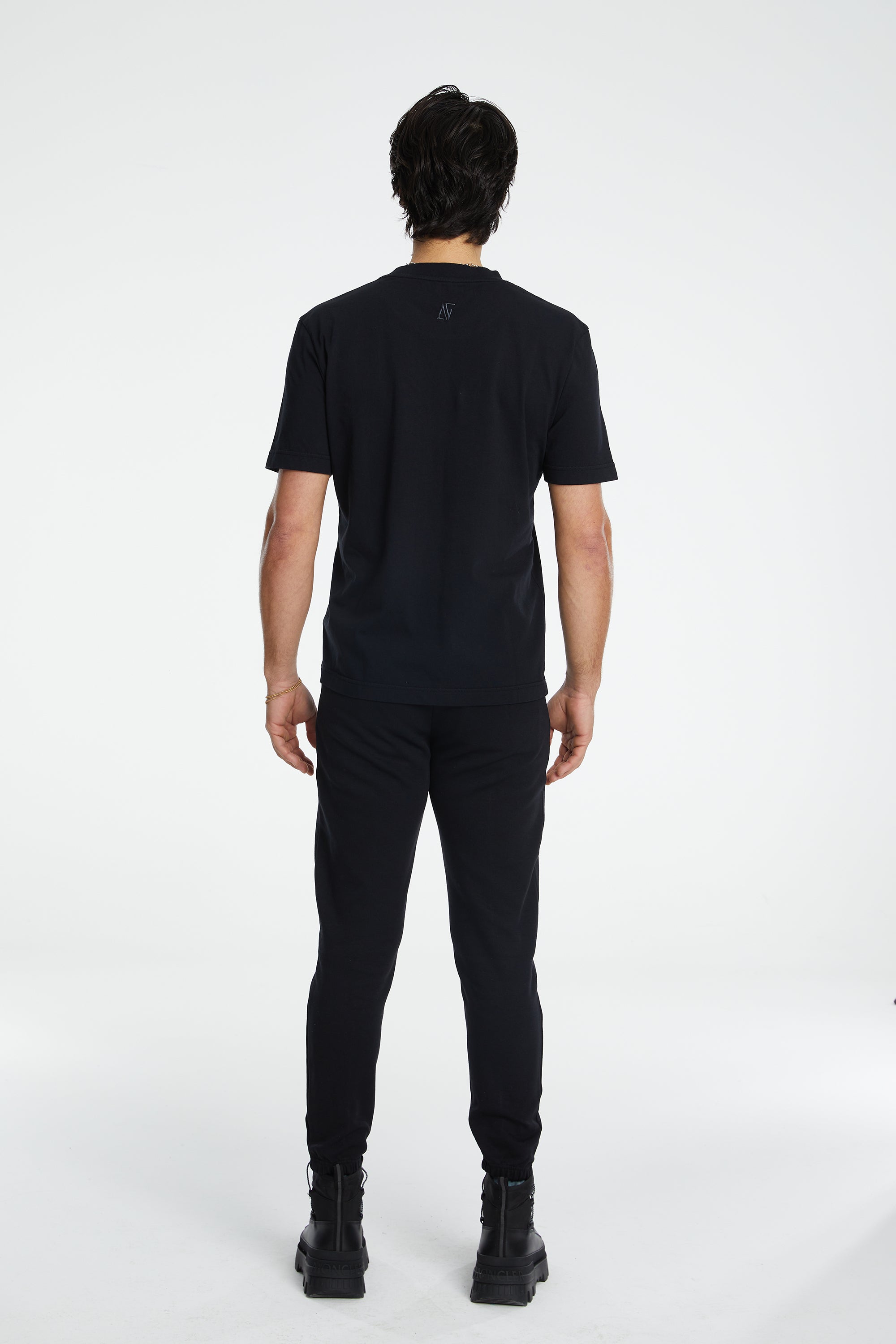 Cotton Basic T-Shirt - Siyah