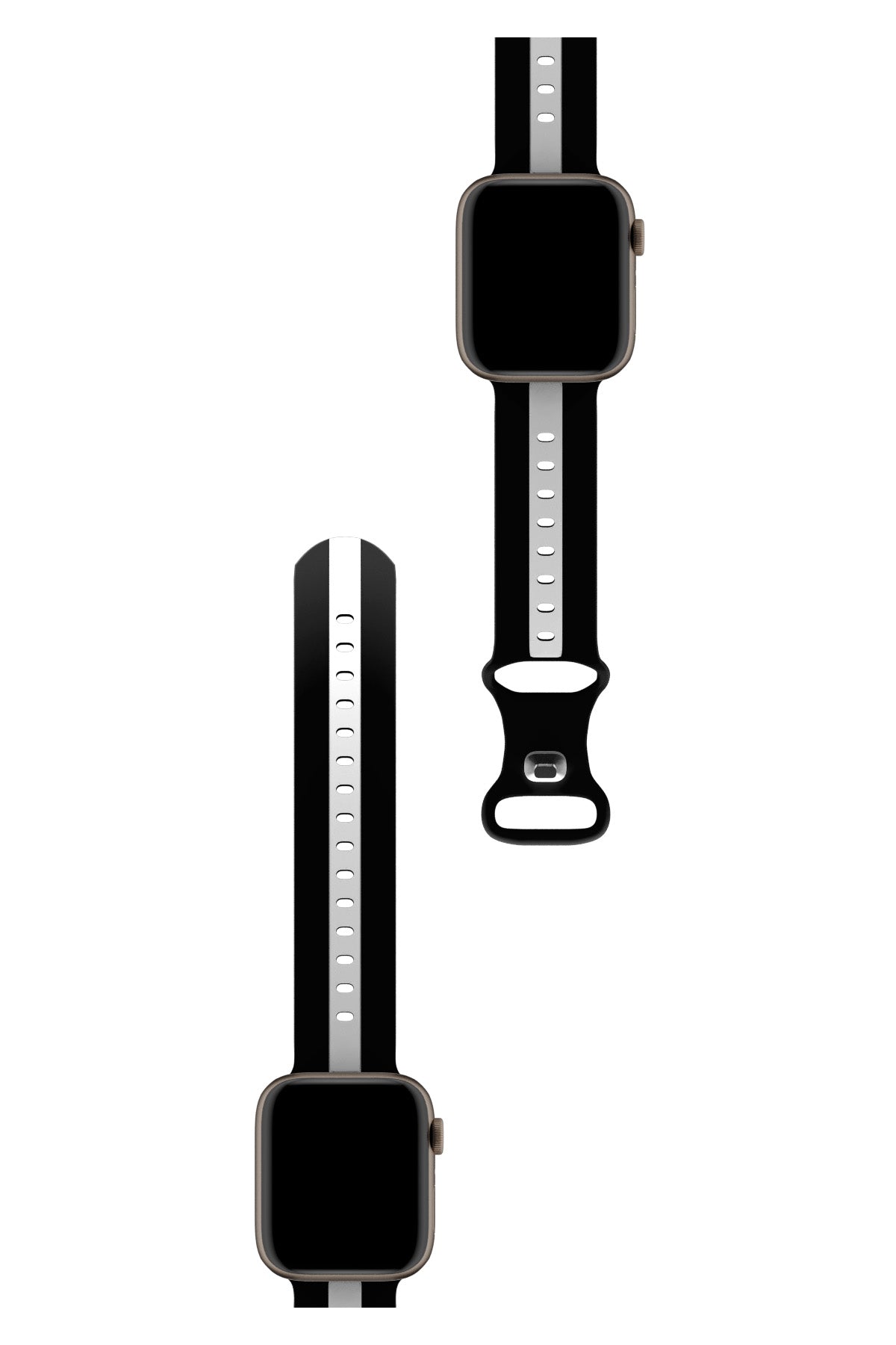 Apple Watch Uyumlu Dual Silikon Kordon Beauty