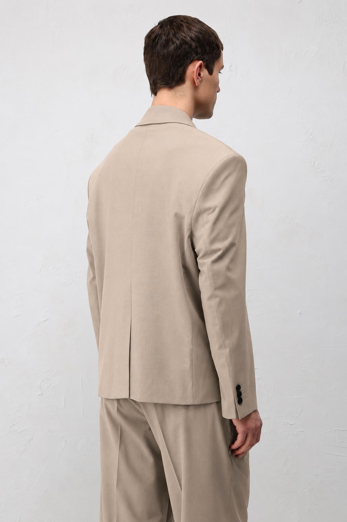 Antioch Bej Relaxed Fit Erkek Blazer Ceket