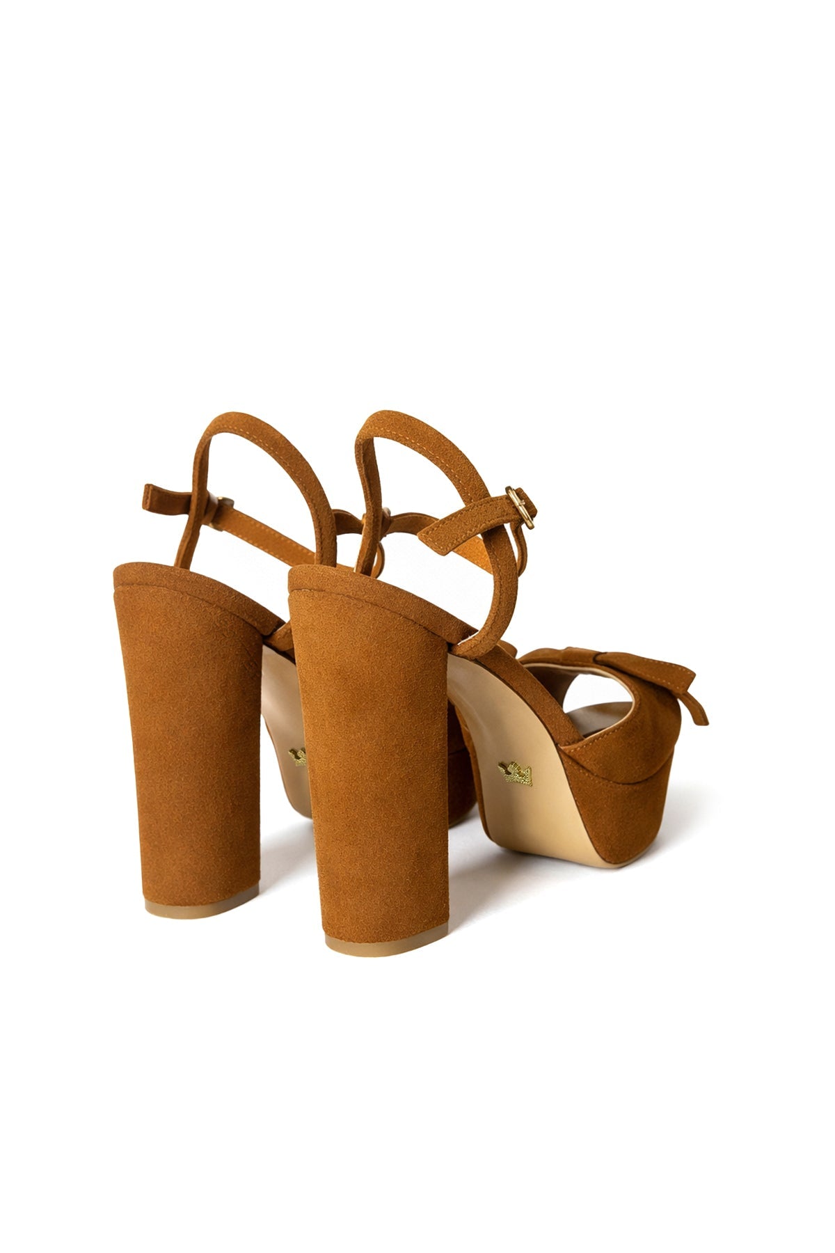 Betty Süet 12 Cm Platform Topuklu Ayakkabı
