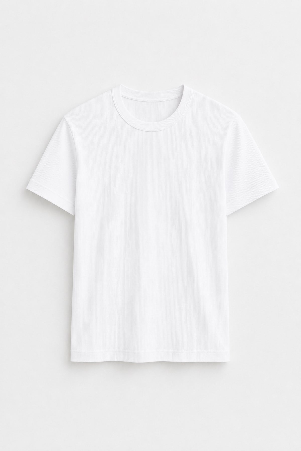 Antioch Beyaz Dokulu Erkek T-Shirt