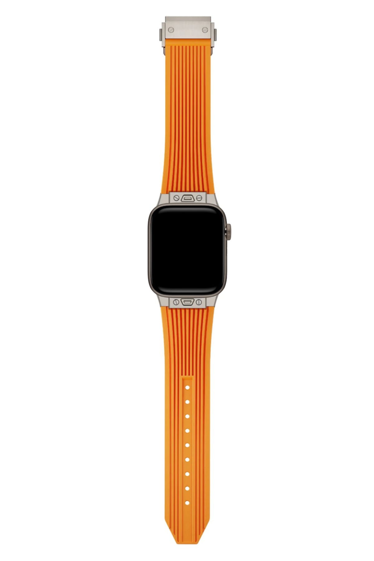 Apple Watch Uyumlu Streamlined Silikon Kordon Burnt