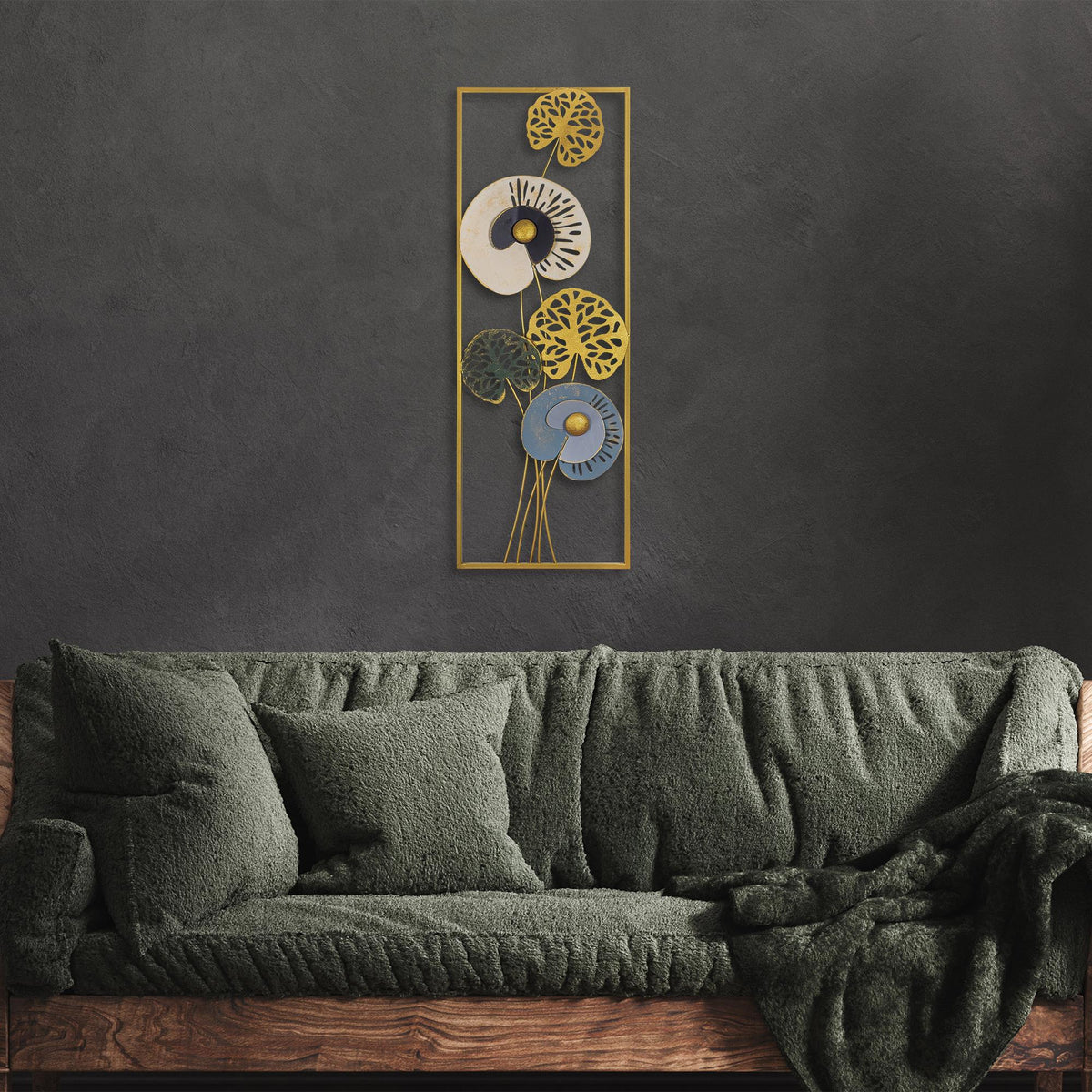 Bys-079 Dekoratif Metal Duvar Tablosu