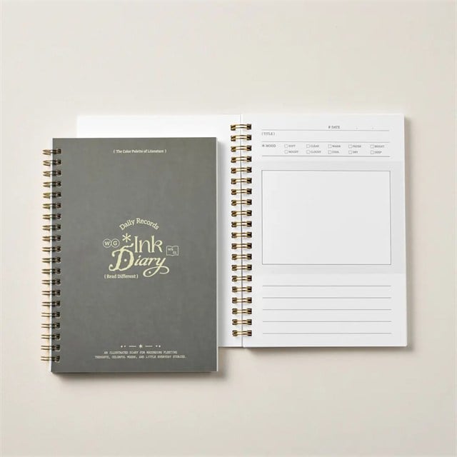Wearingeul-Impression Mürekkep Günlüğü, B6-Defter-4-Milagron.com