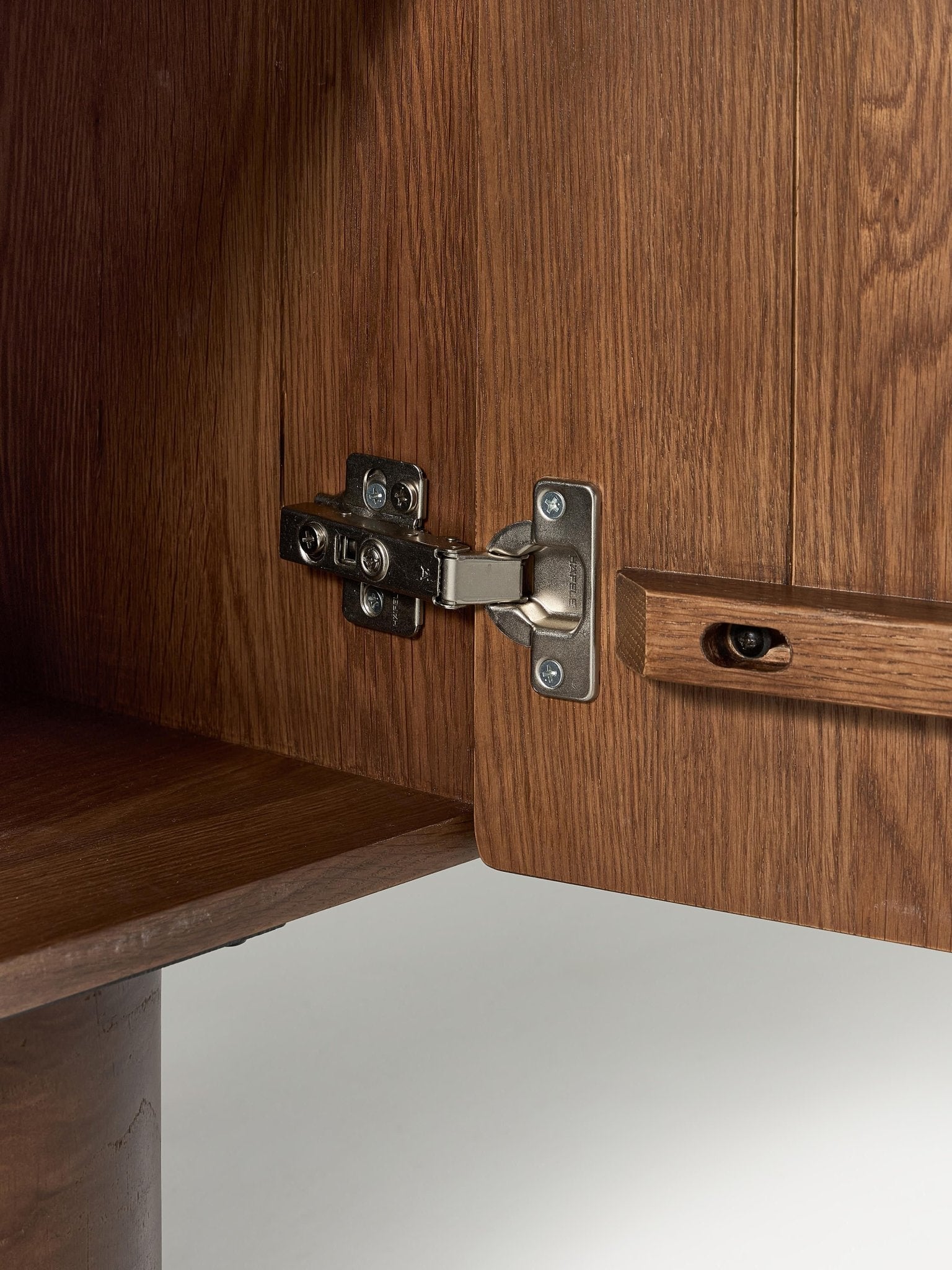 Cadi Masif Meşe Ahşap Dressoir 160 Cm