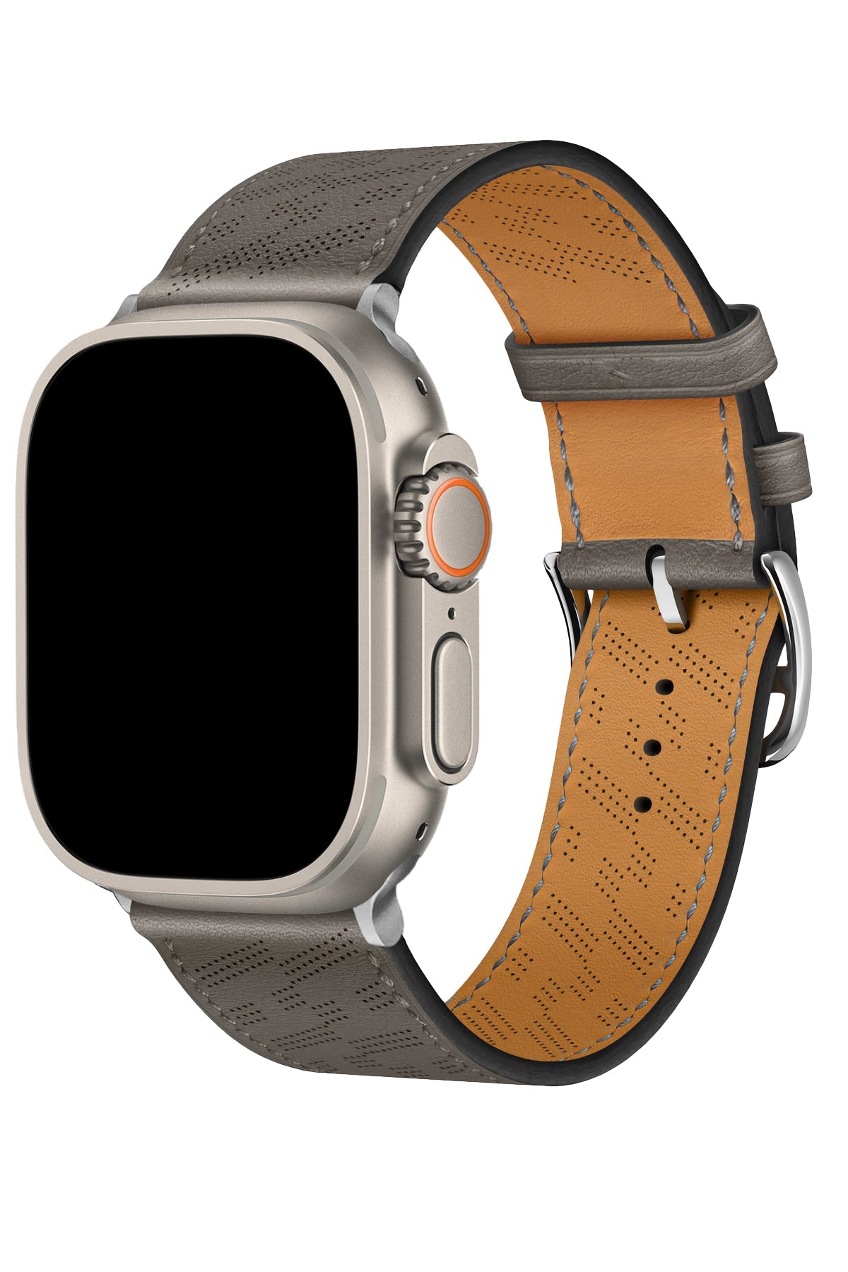 Apple Watch Uyumlu Multi Hole Deri Kordon Caparol
