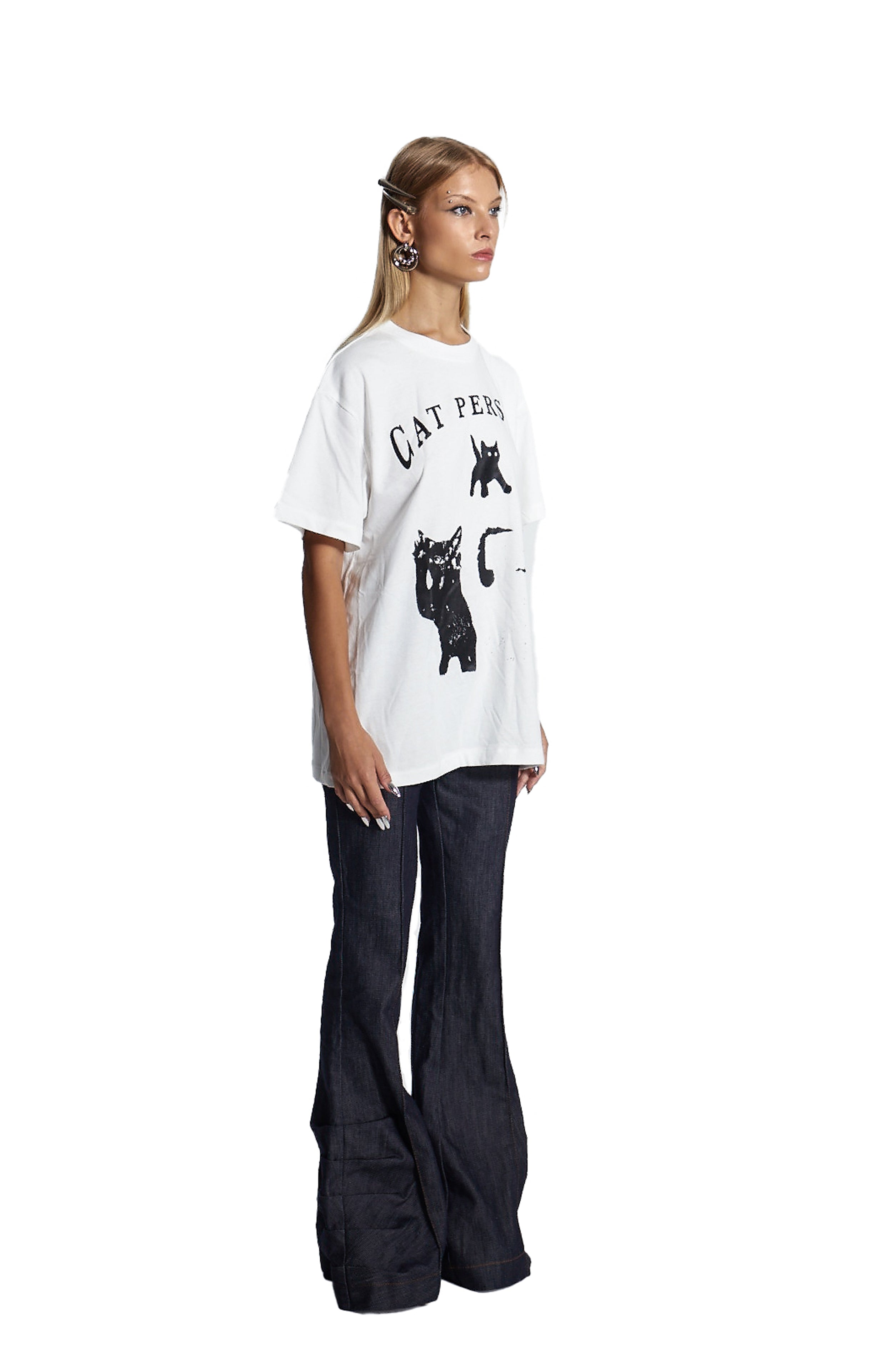 Cat Person Women'S T-Shirt