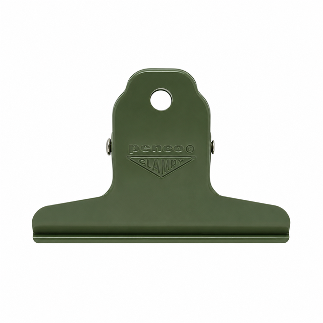 Penco Clampy Matte Clip Small Metal Klips Green Dp203