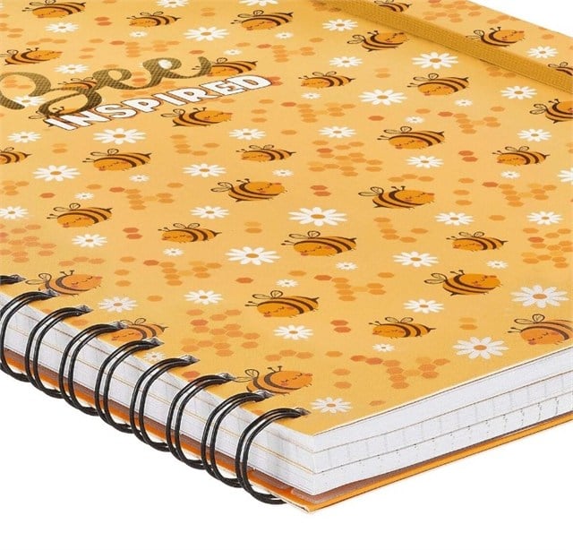 Legami Okul Defteri Trio A4 Spiralli Bee