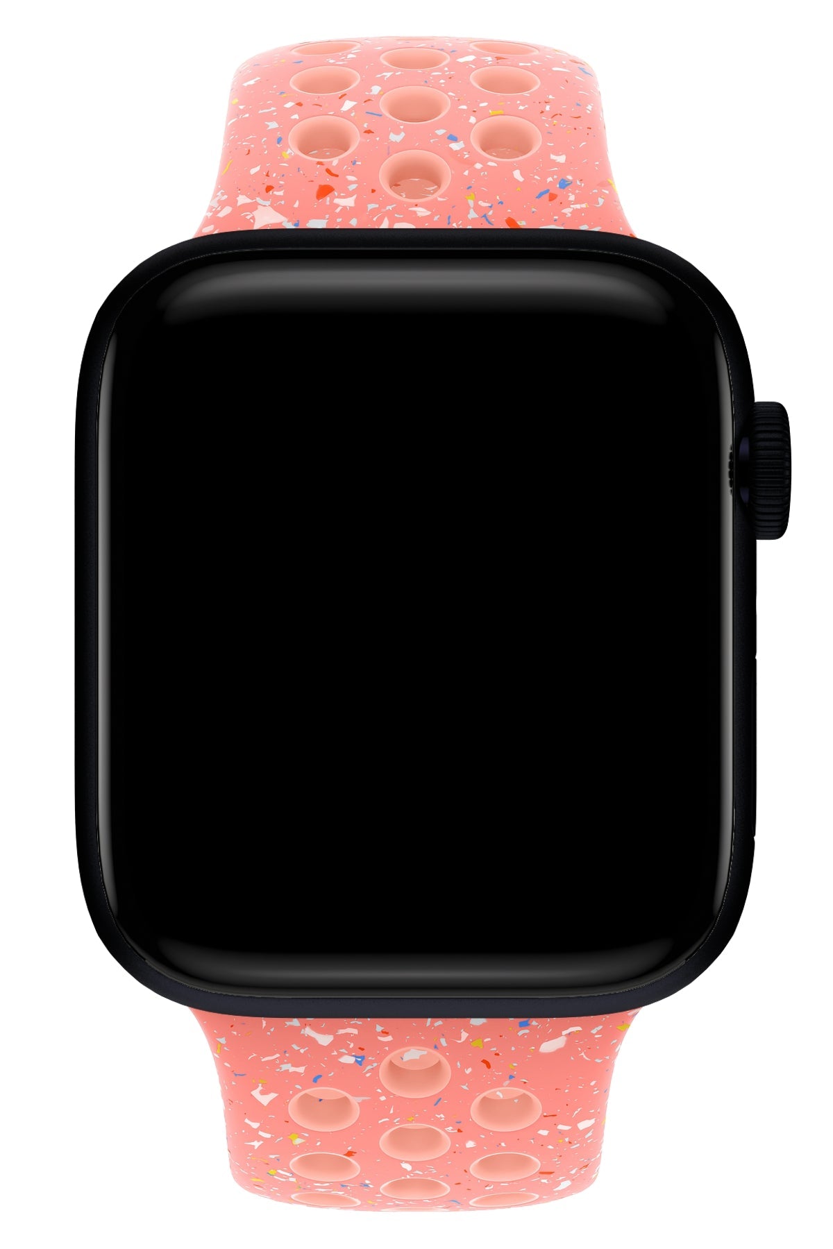 Apple Watch Uyumlu Silikon Delikli Spor Kordon Cinder