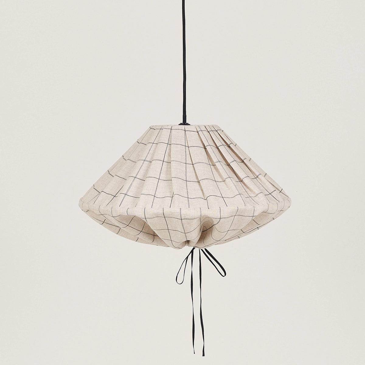 Nobodioz Yumi Aydınlatma Şapkası, 50Cm Çap, Charcoal Grid