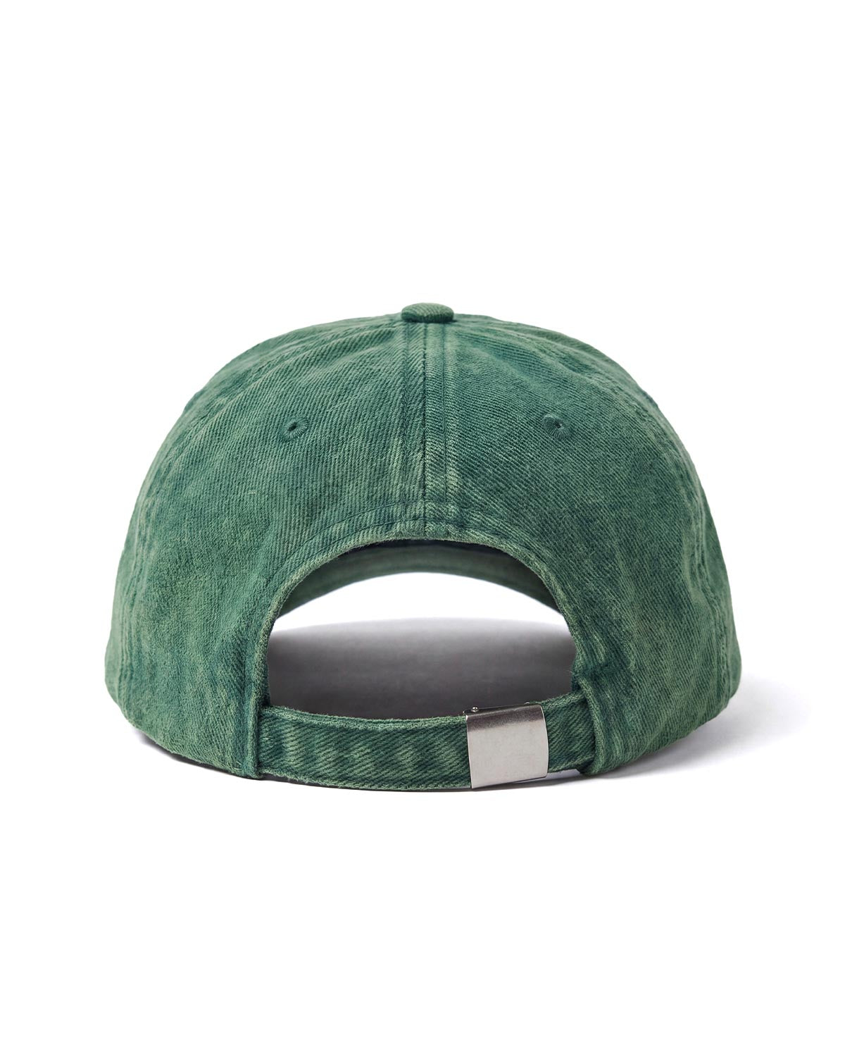 Unisex 3D Fm Icon Nakişli Yipratmali Denim Cap - Dolar YeşiL
