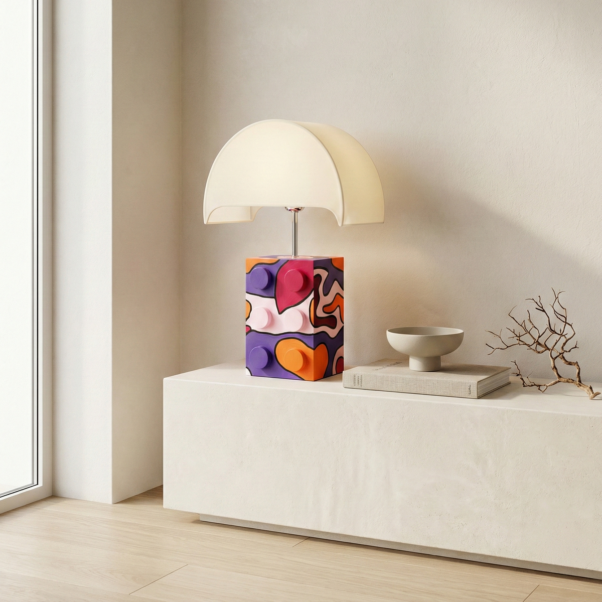 Dusk N Bloom: Luminara Masa Lambası
