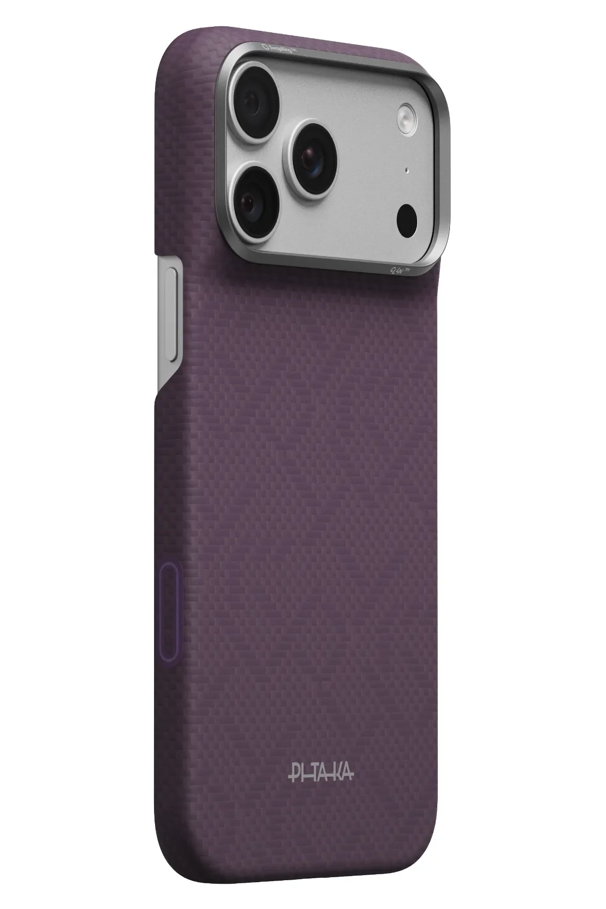 Edge Weaving Iphone 18 Pro Max Magsafe Uyumlu Kılıf Charoite Purple