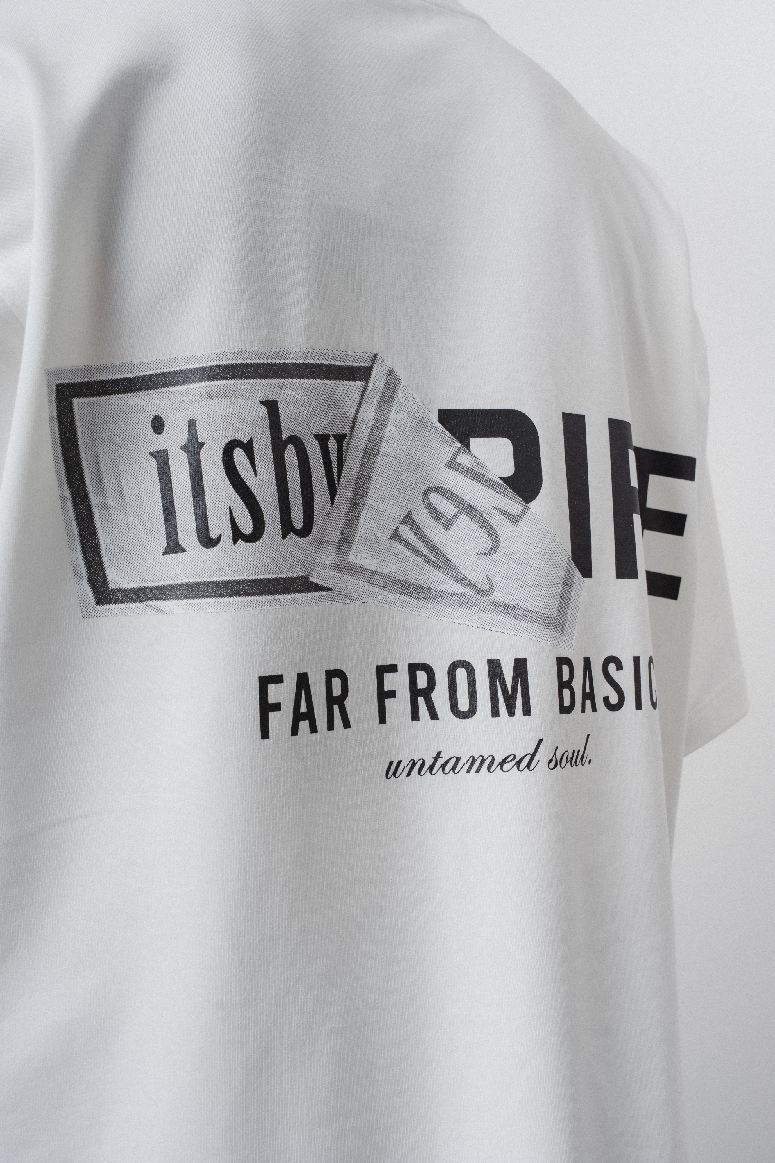 Erkek Respire X Itsbyzey Baskılı Oversize T-Shirt Beyaz