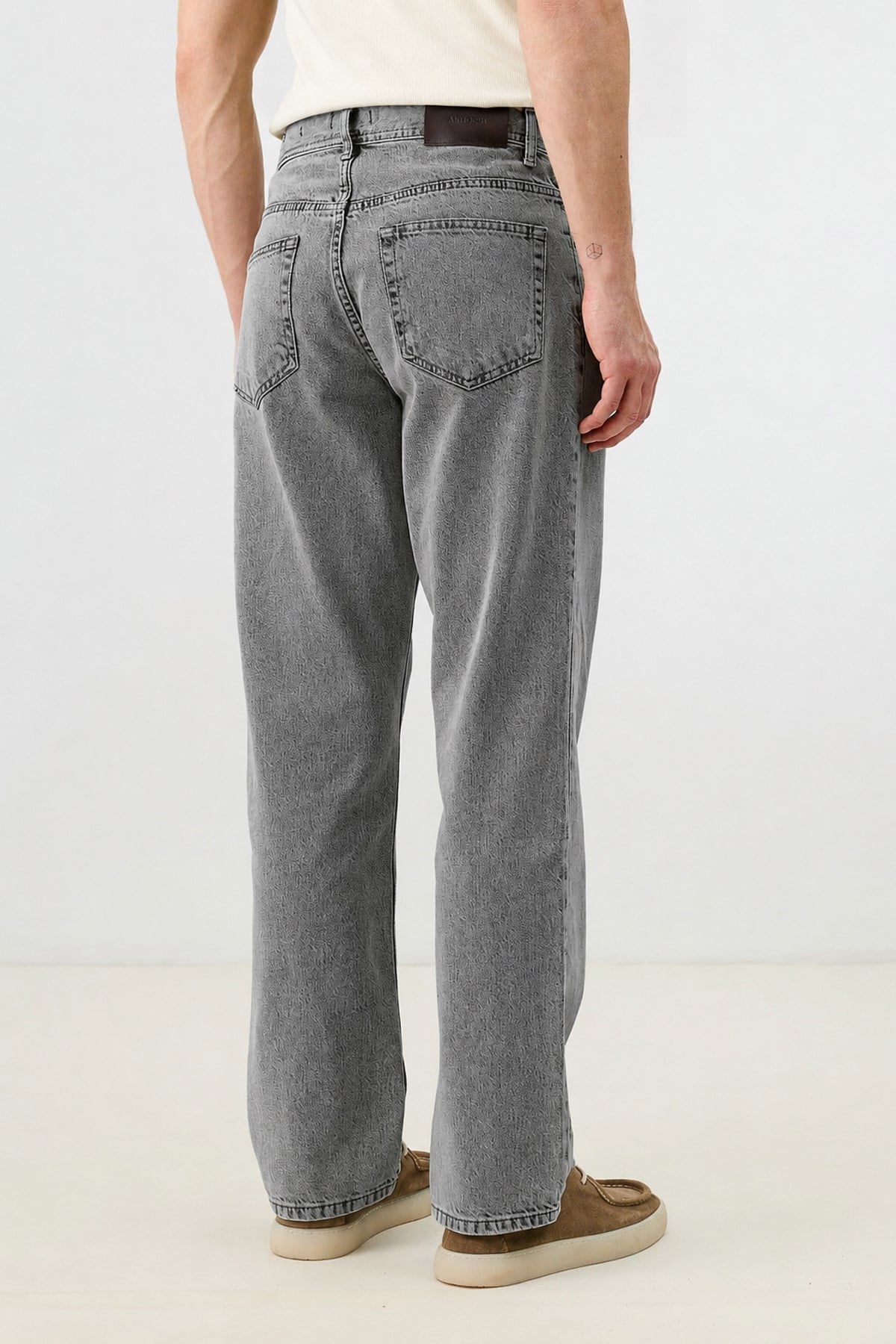Antioch Gri Regular Fit Erkek Jean