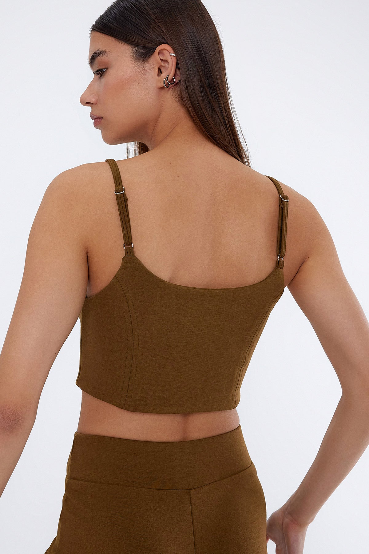 Chara Crop Top | Haki