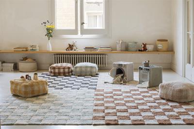 Halı, Kitchen Tiles Blue