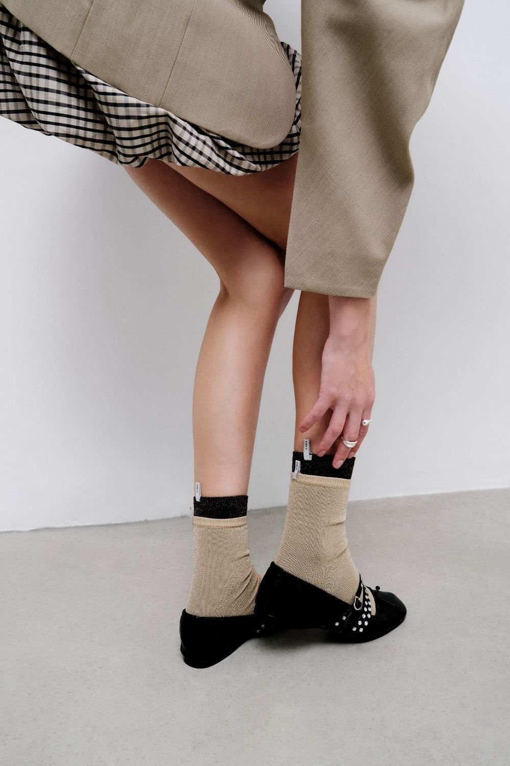 hey niri-Skinny Gold-Çorap-1-Milagron.com