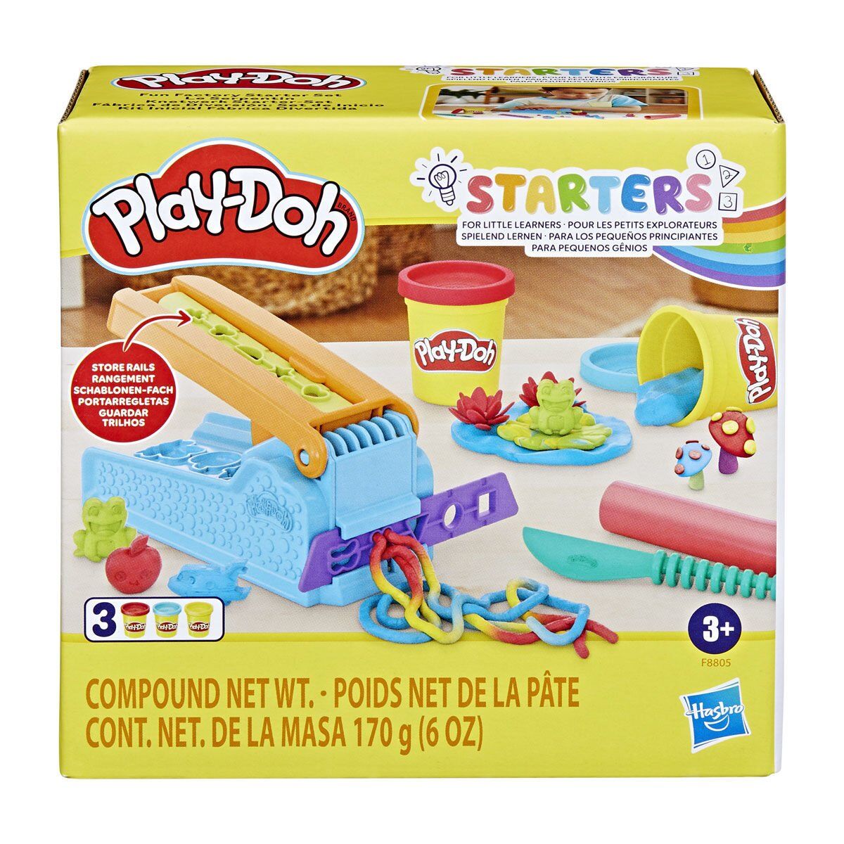 F8805 Play-Doh Starters Mini Eğlenceli Fabrikası +3 Yaş