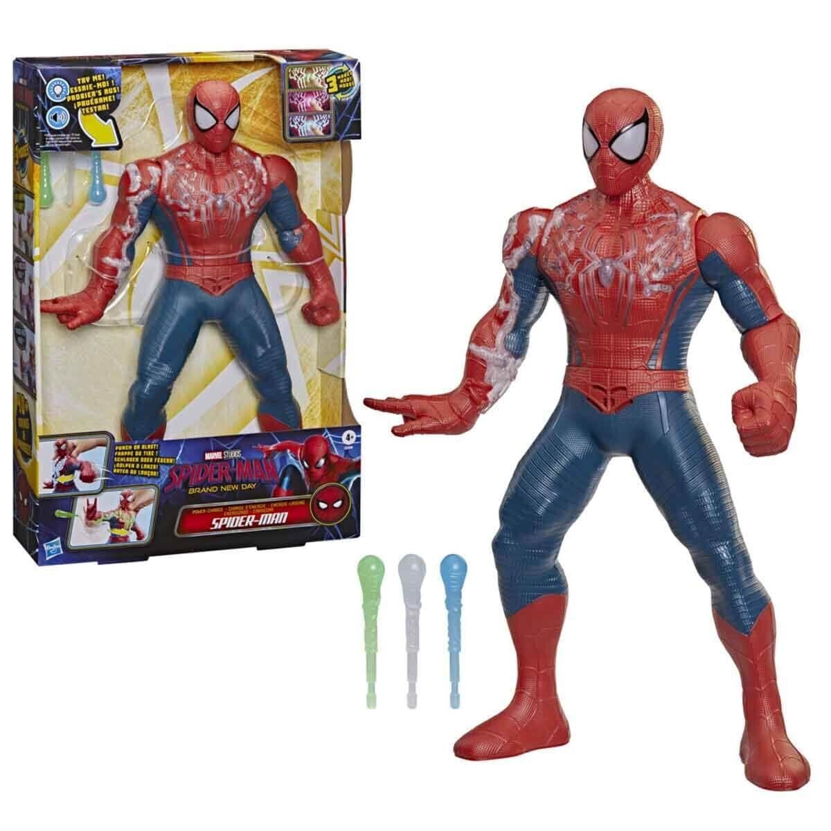 G3408 Spider-Man Aksiyon Figürü - Sesli Ve Işıklı Brand New Day
