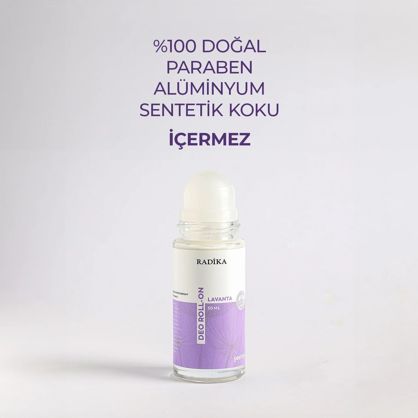 Doğal Roll-On | Yeshim Serisi | Koltuk Altı Bakımı İÇin Doğal İÇerikli Roll-On