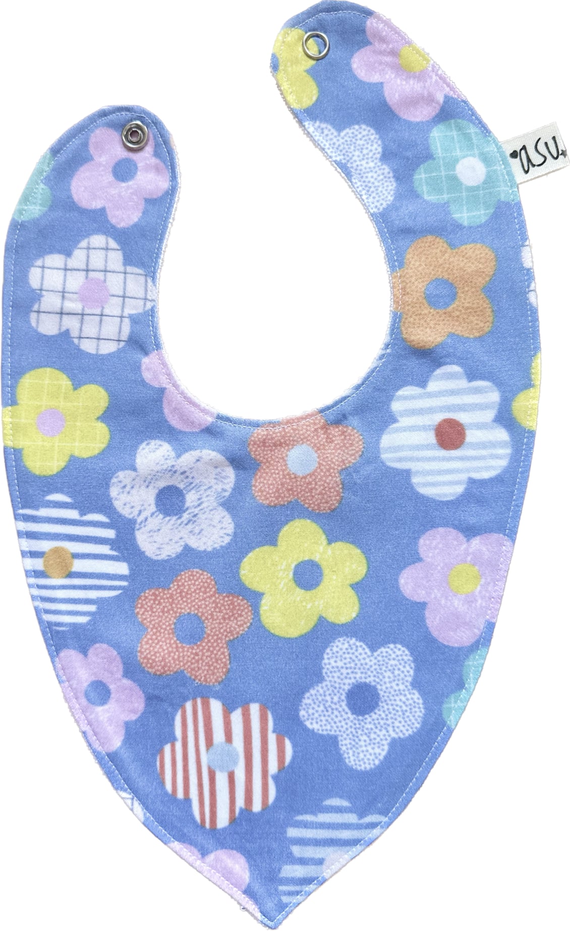 Asu Baby&Kids-Mix&Match 3'Lü Organik Pamuk Daisy Daddy-Önlük-2-Milagron.com
