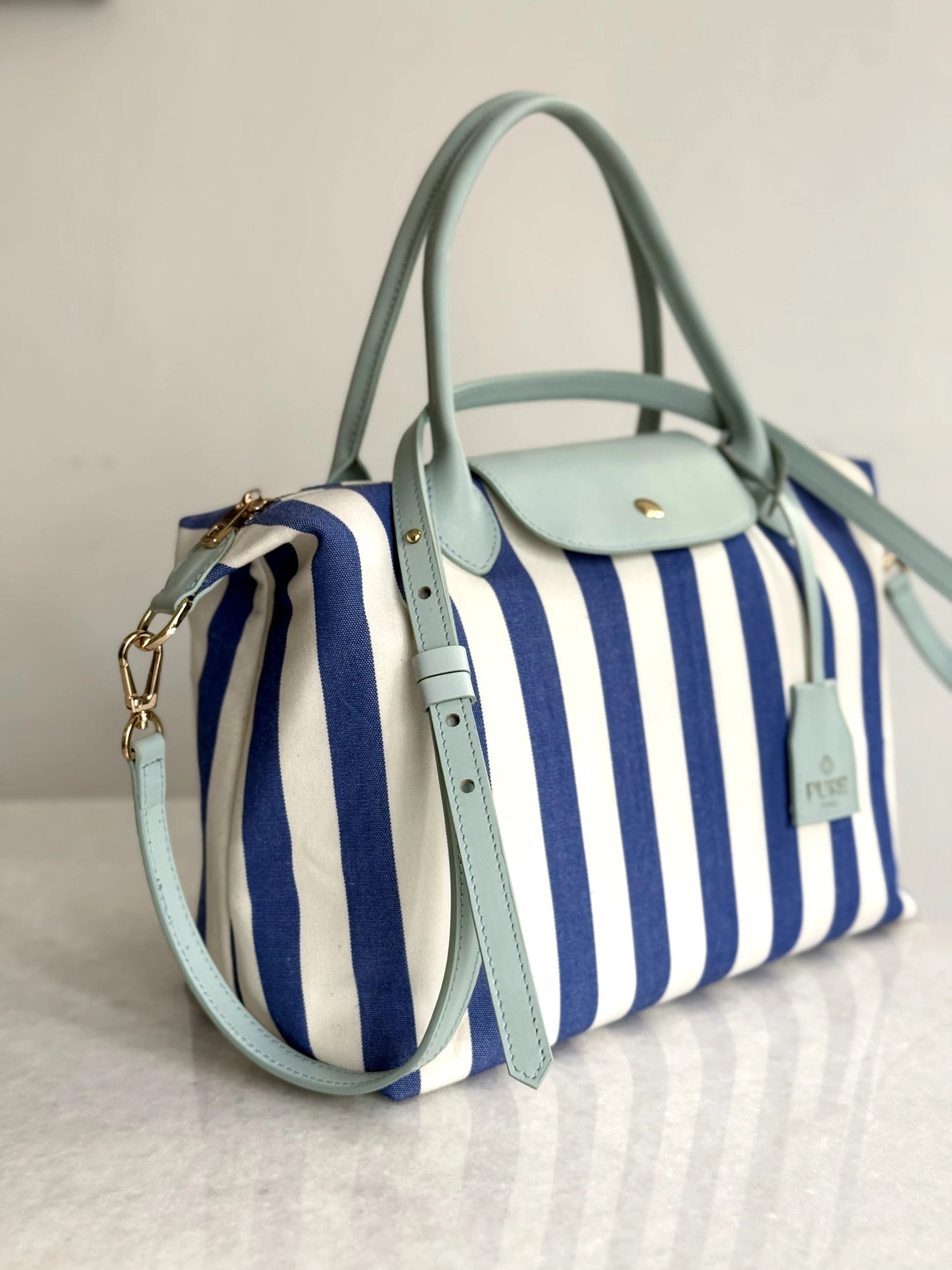 Pure Paris Riviera Bag – Marine