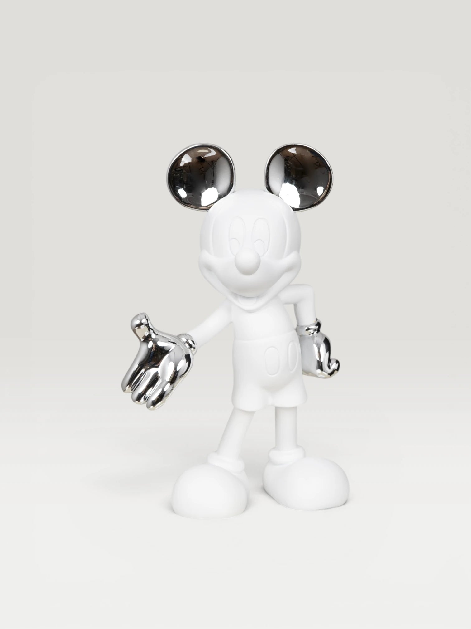 Miko Mouse Obje- White Silver