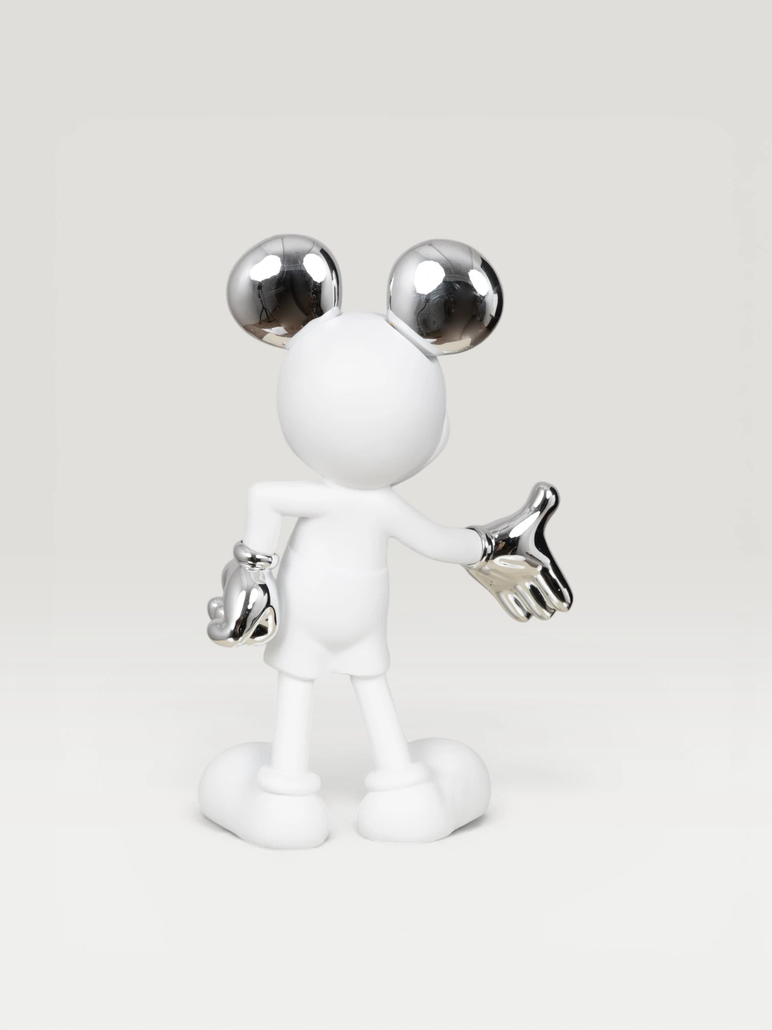 Miko Mouse Obje- White Silver