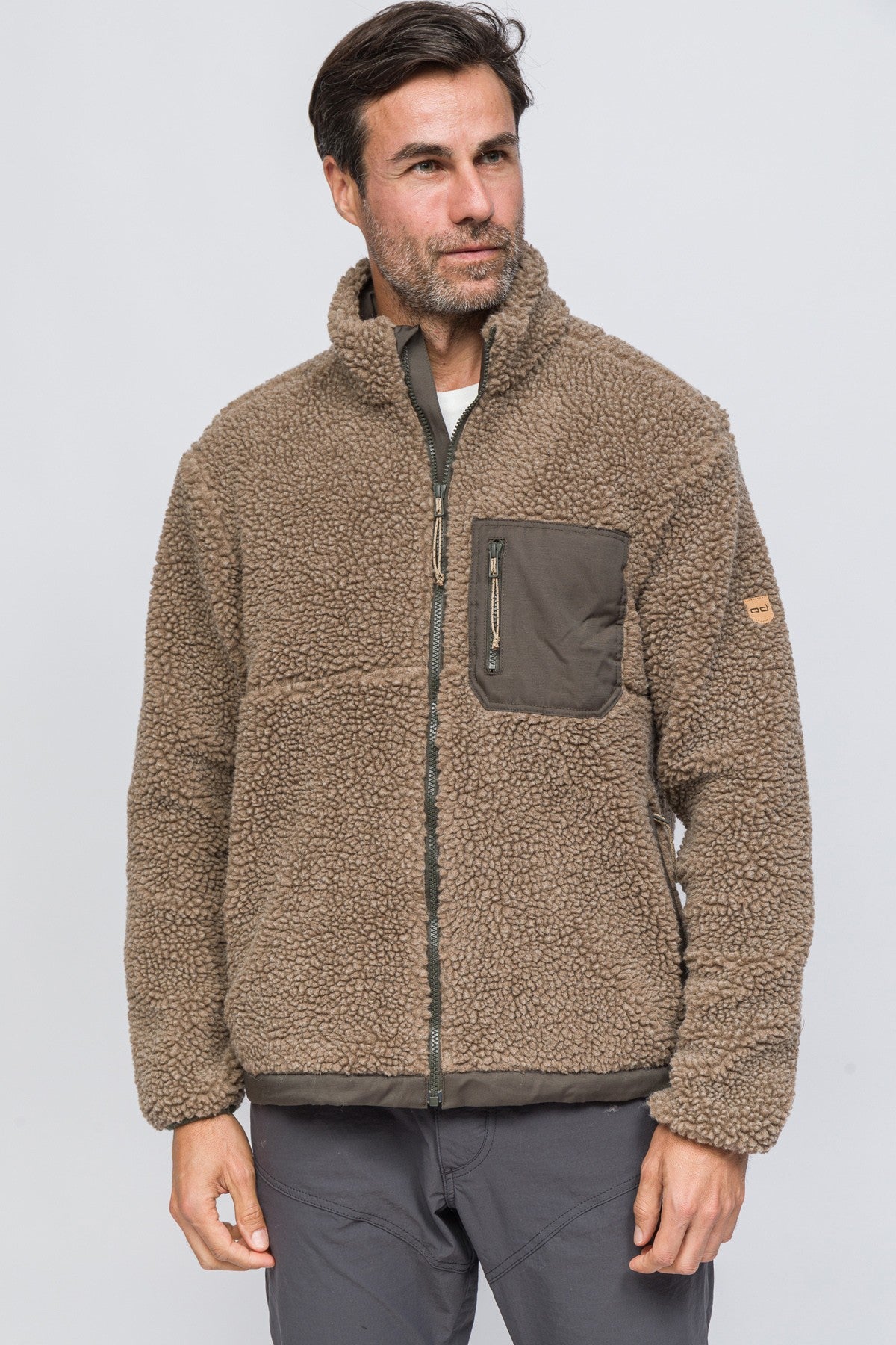 Sherpa Yün Ceket Lambswool - Vizon