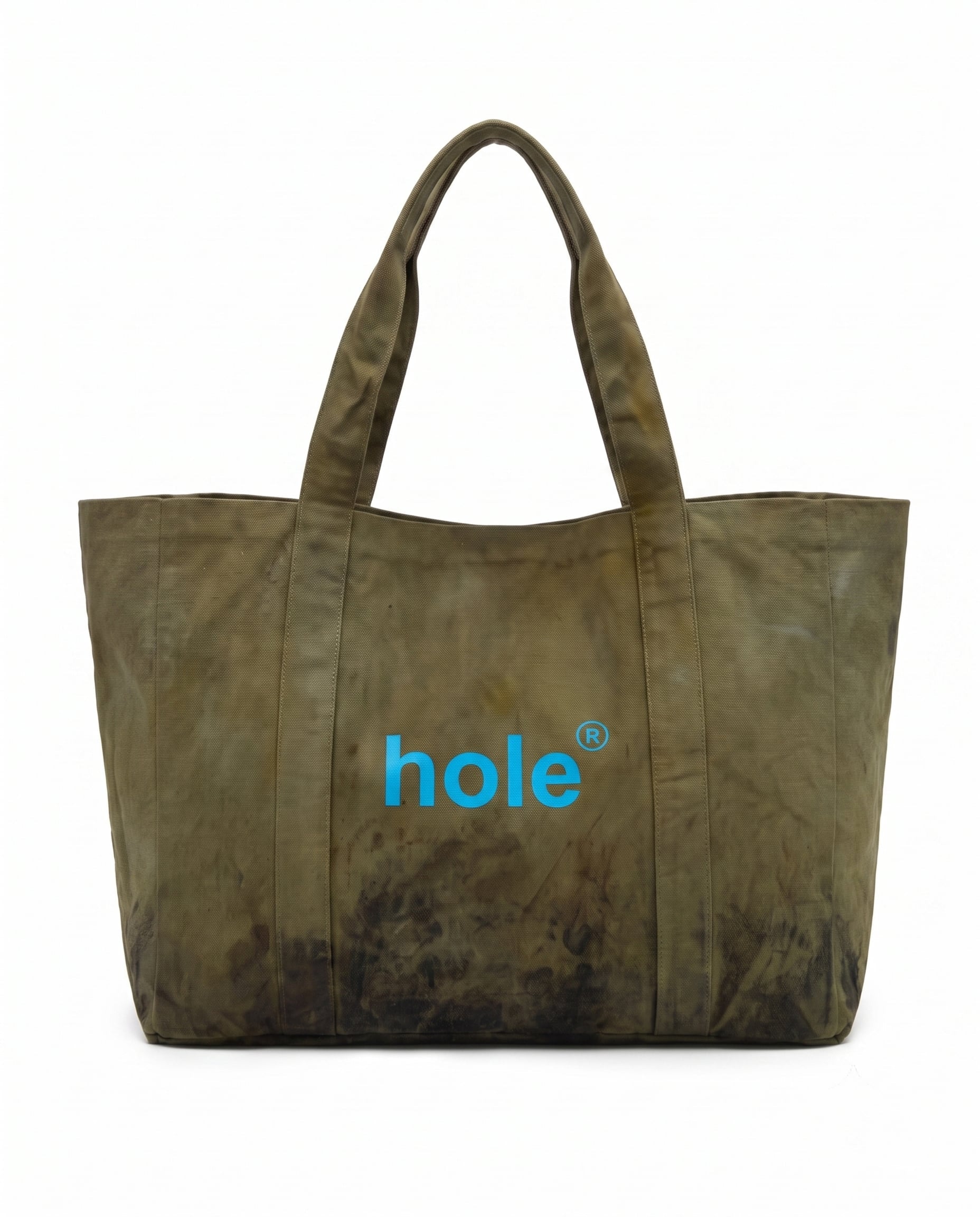 Limited Edition Eskitme Haki Tote Çanta - 005/016