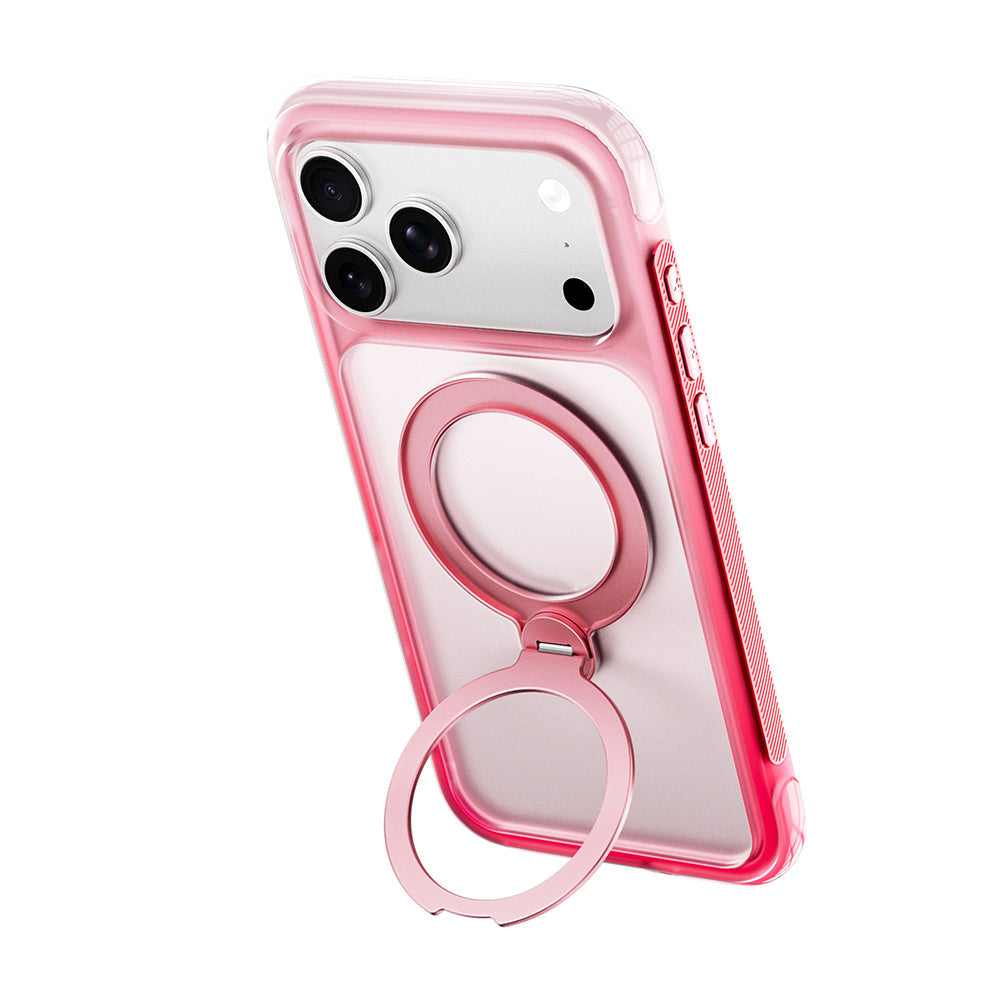 Iphone 17 Pro Max As-204 Aeroshield Aurora Ultra Airbag 360° Standlı Magsafe Uyumlu Kılıf