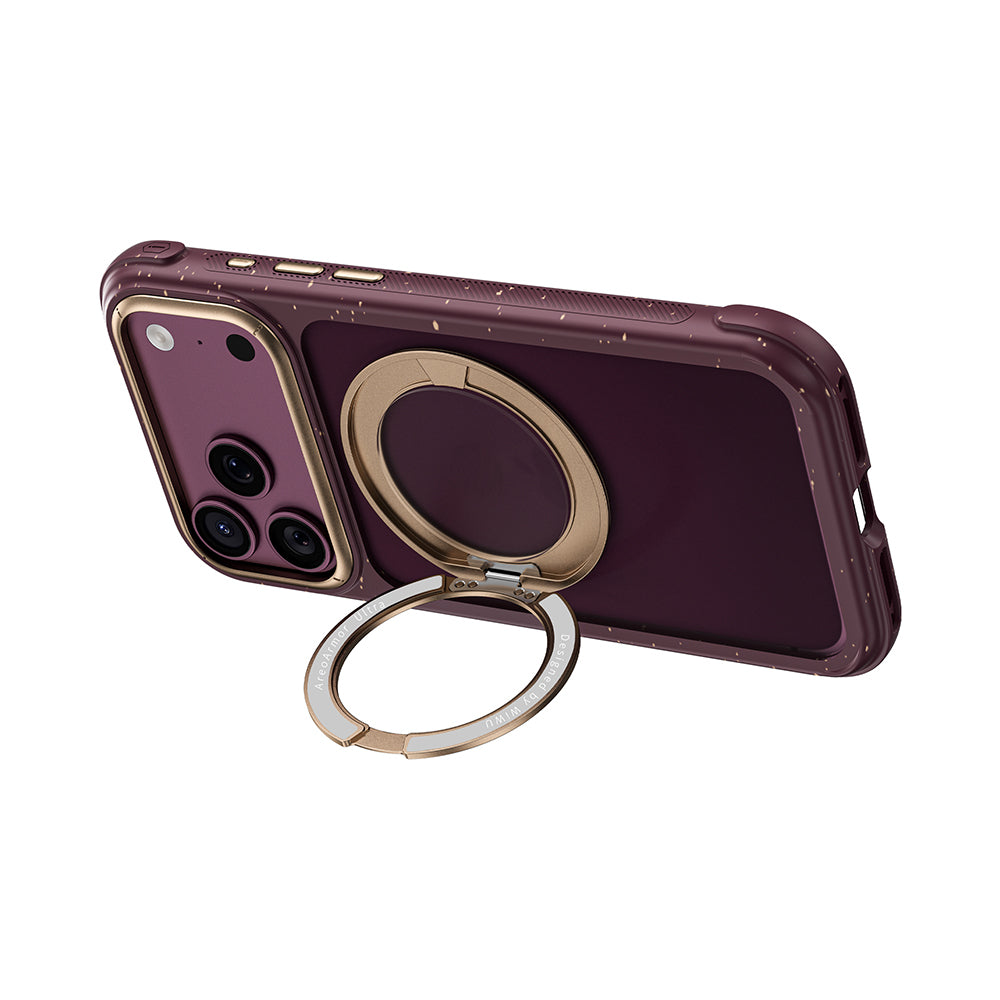 Iphone 18 Pro Aa-203 Aeroarmor Ultra Airbag 360° Standlı Magsafe Uyumlu Kılıf