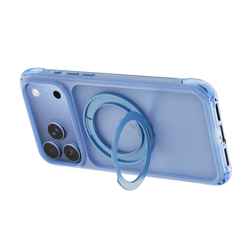 Iphone 18 Pro Ag-203 Aeroguard Ultra Airbag 360° Standlı Magsafe Uyumlu Kılıf