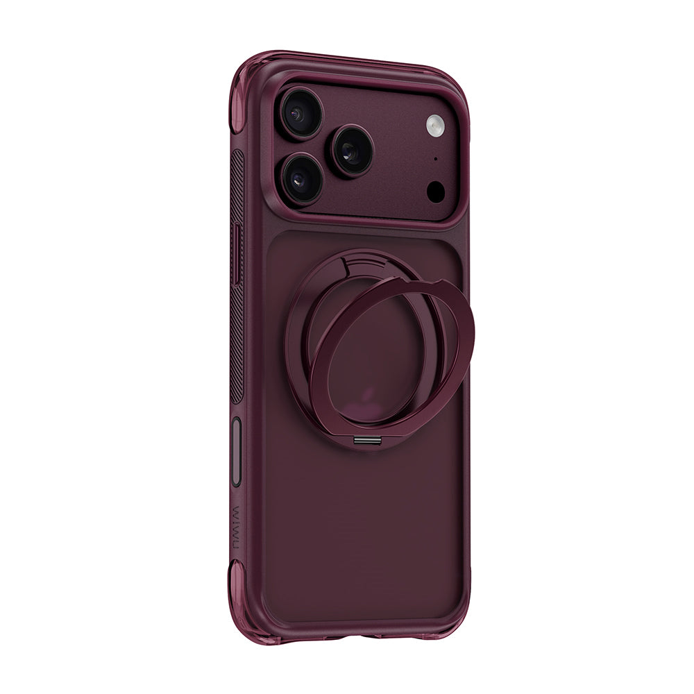 Iphone 18 Pro Ag-203 Aeroguard Ultra Airbag 360° Standlı Magsafe Uyumlu Kılıf